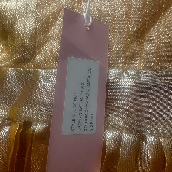 NWT Collective The Label Corset Tiered Dress - Picture 4 of 6